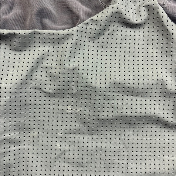 SWEATY BETTY Women’s Slate Grey Power Mesh Cropped Workout Tank size: Medium - Picture 9 of 9